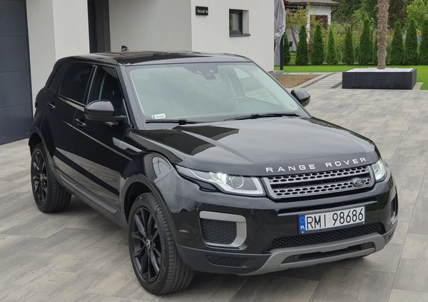 Land Rover Range Rover Evoque cena 99900 przebieg: 84882, rok produkcji 2017 z Kamienna Góra małe 254